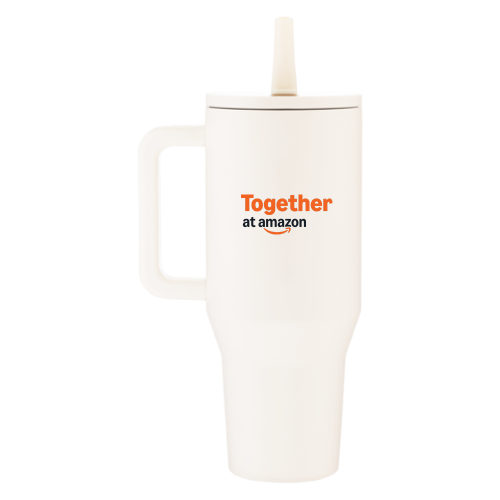 Together at Amazon Hydrojug Traveler Water Bottle (White)