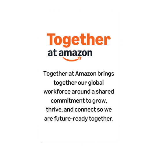 Together at Amazon Badge Option 1 - No Borders