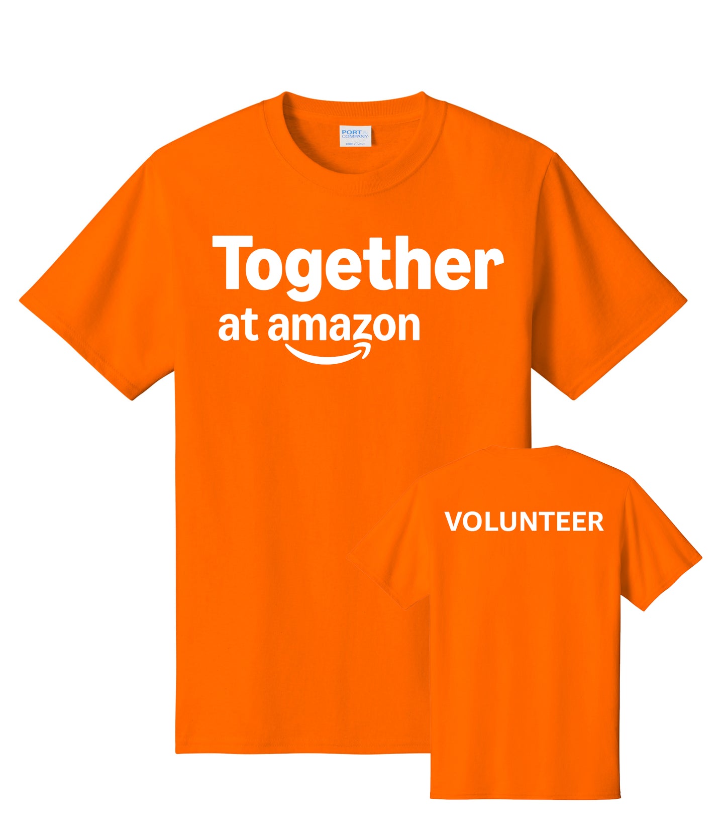 Together at Amazon Volunteer Shirt - Option 1 (Orange)