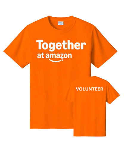 Together at Amazon Volunteer Shirt - Option 1 (Orange)