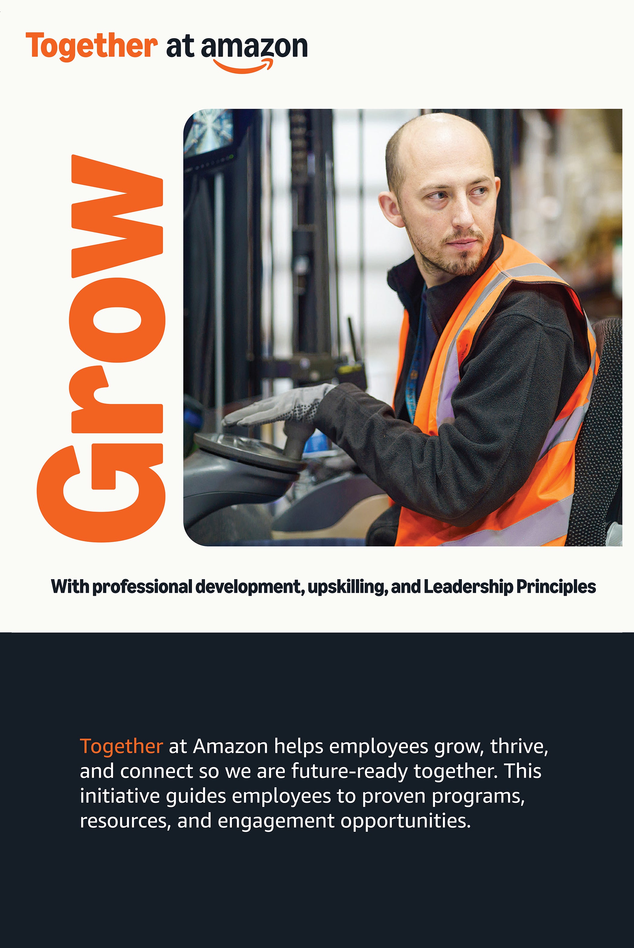 Together at Amazon Poster One - Grow – Together at Amazon Swag Store by ...