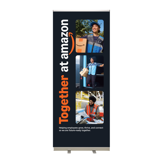 Together at Amazon Roll-Up Banner Option 2 - WW Operations Amazon Employees