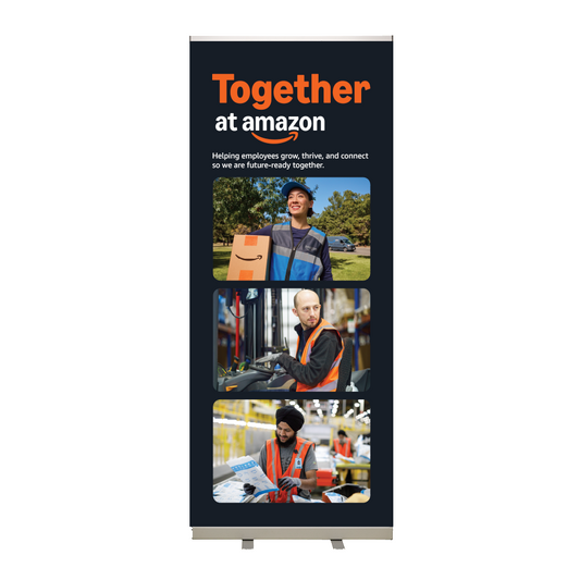 Together at Amazon Roll-Up Banner Option 5 - WW Operations Amazon Employees V2